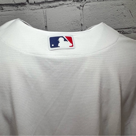 Nike Los Angeles Dodgers Baseball World Series White Jersey XL Stitched Ohtani - Picture 4 of 9